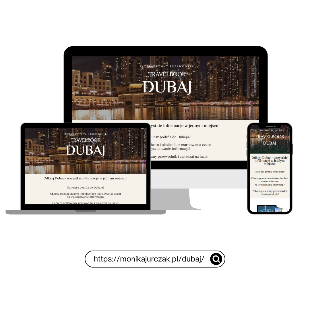 Portfolio - leandingpage travelbook dubaj