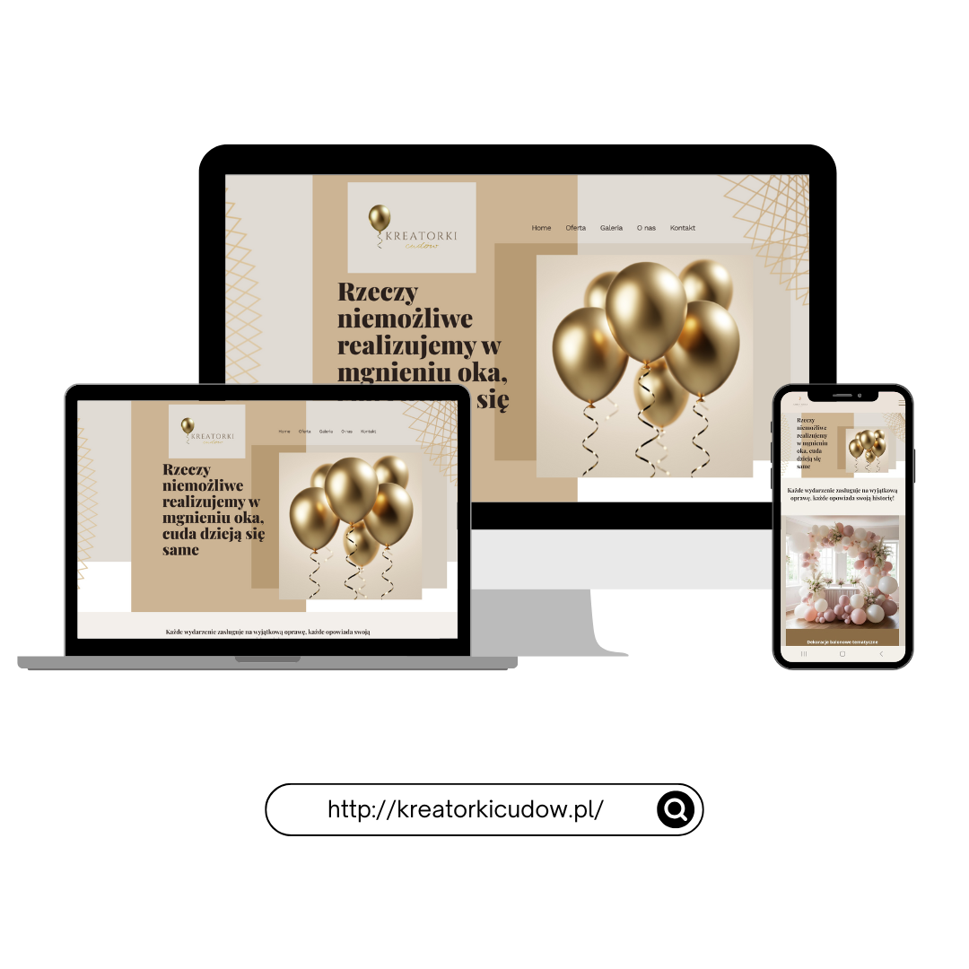 Portfolio - kreatorkicudów.pl